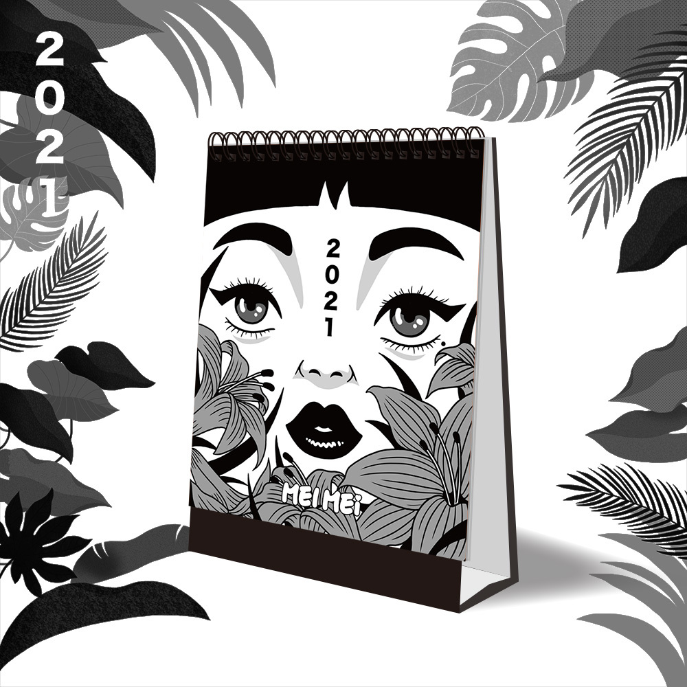 H.H先生-2021美美桌曆