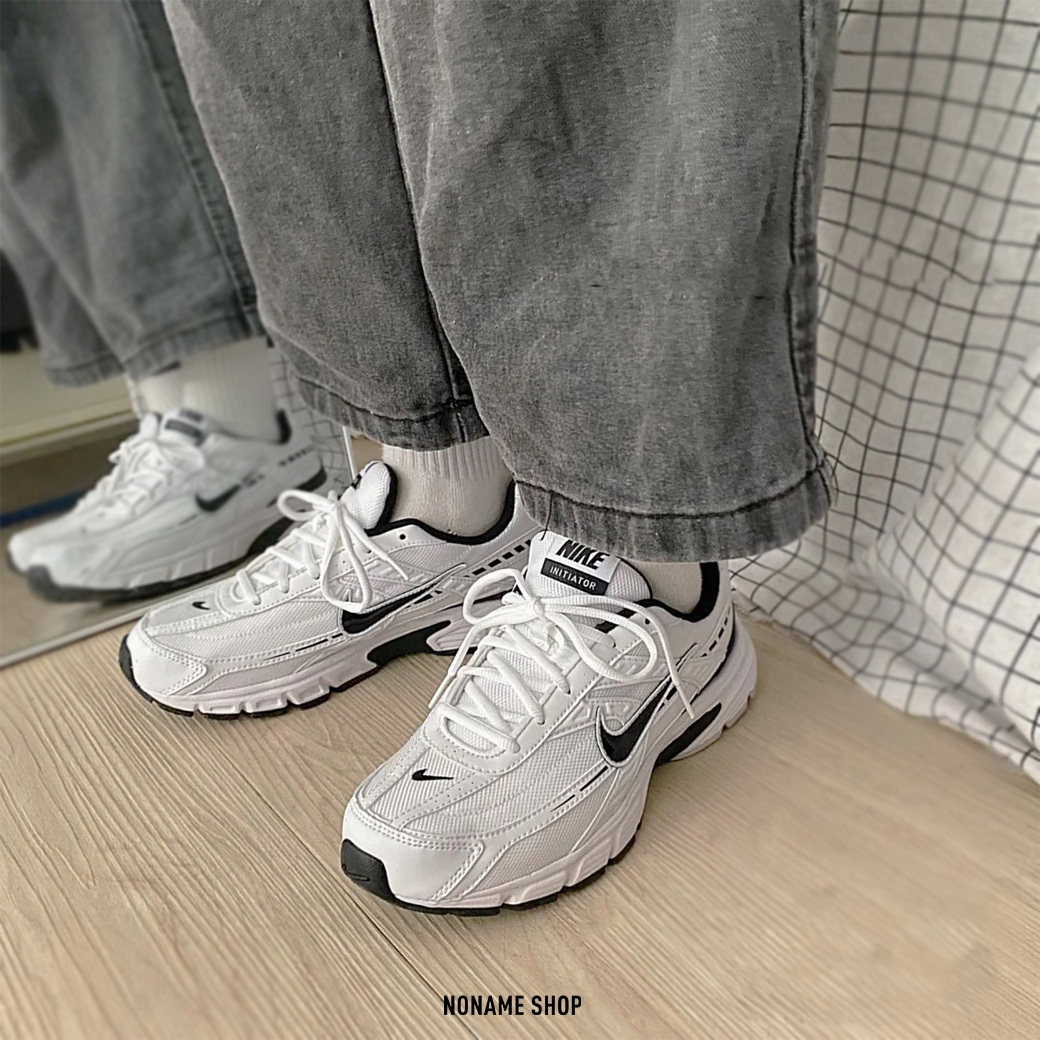 NIKE Initiator 黑白 復古 Dad Shoes 街頭 潮流 休閒 運動 慢跑鞋 老爹鞋 (男款)