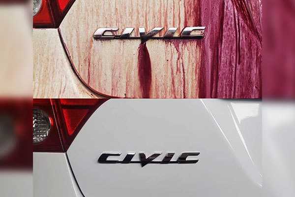 鐵粉清潔前後比較圖