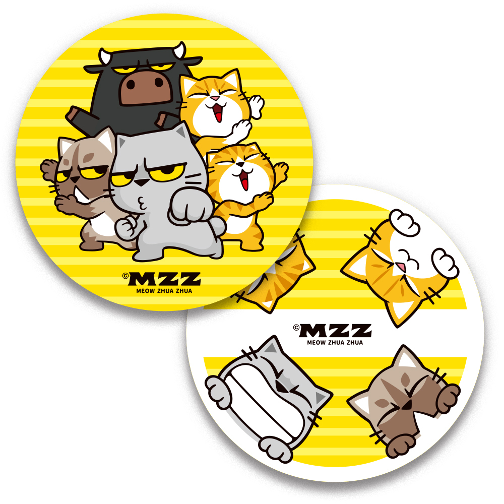 2021貓爪抓陶瓷吸水杯墊