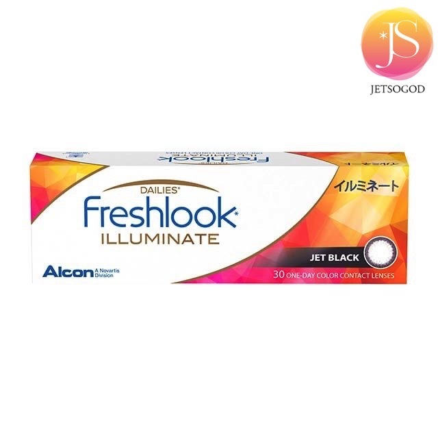FreshLook illuminate 1 day (黑 Jet Black)