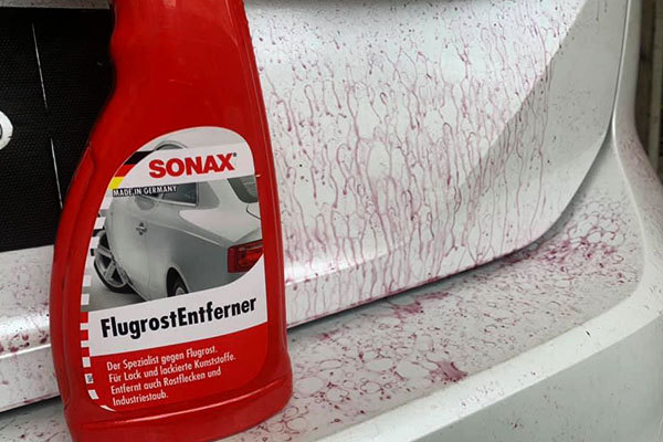 SONAX落塵清潔劑可去除鐵粉