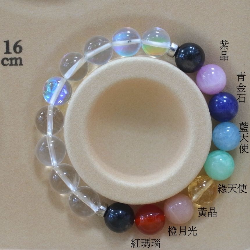 B008紅瑪瑙/橙月光/黃晶/綠天使/藍天使/青金石/紫晶/天然晶石/能量石/珠寶/飾品/純手工/純天然/療癒/凈化/護身符/健康運