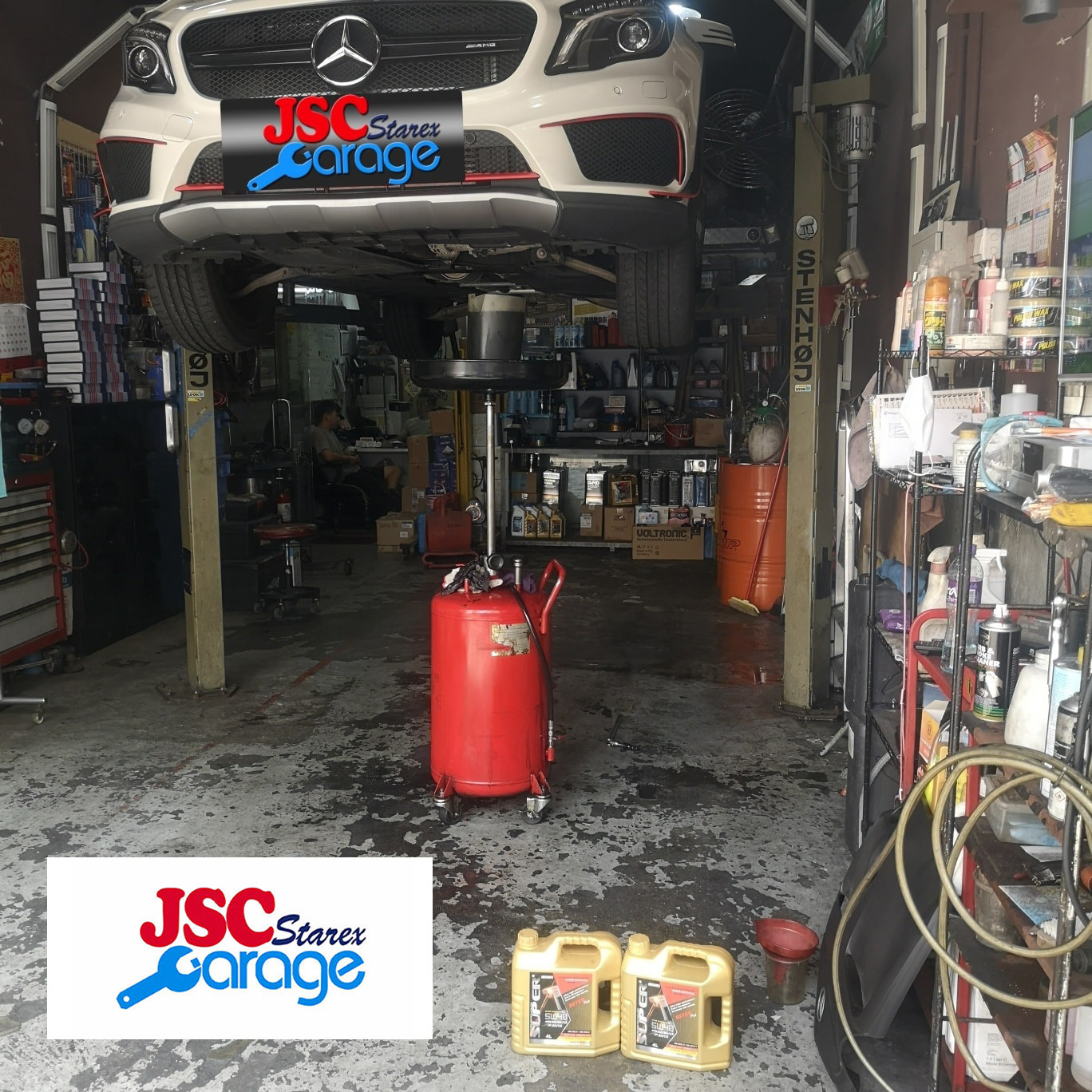 mercedes-AMG AMG gla45 super ester plus 5w40 motor oil 機油偈油 平治