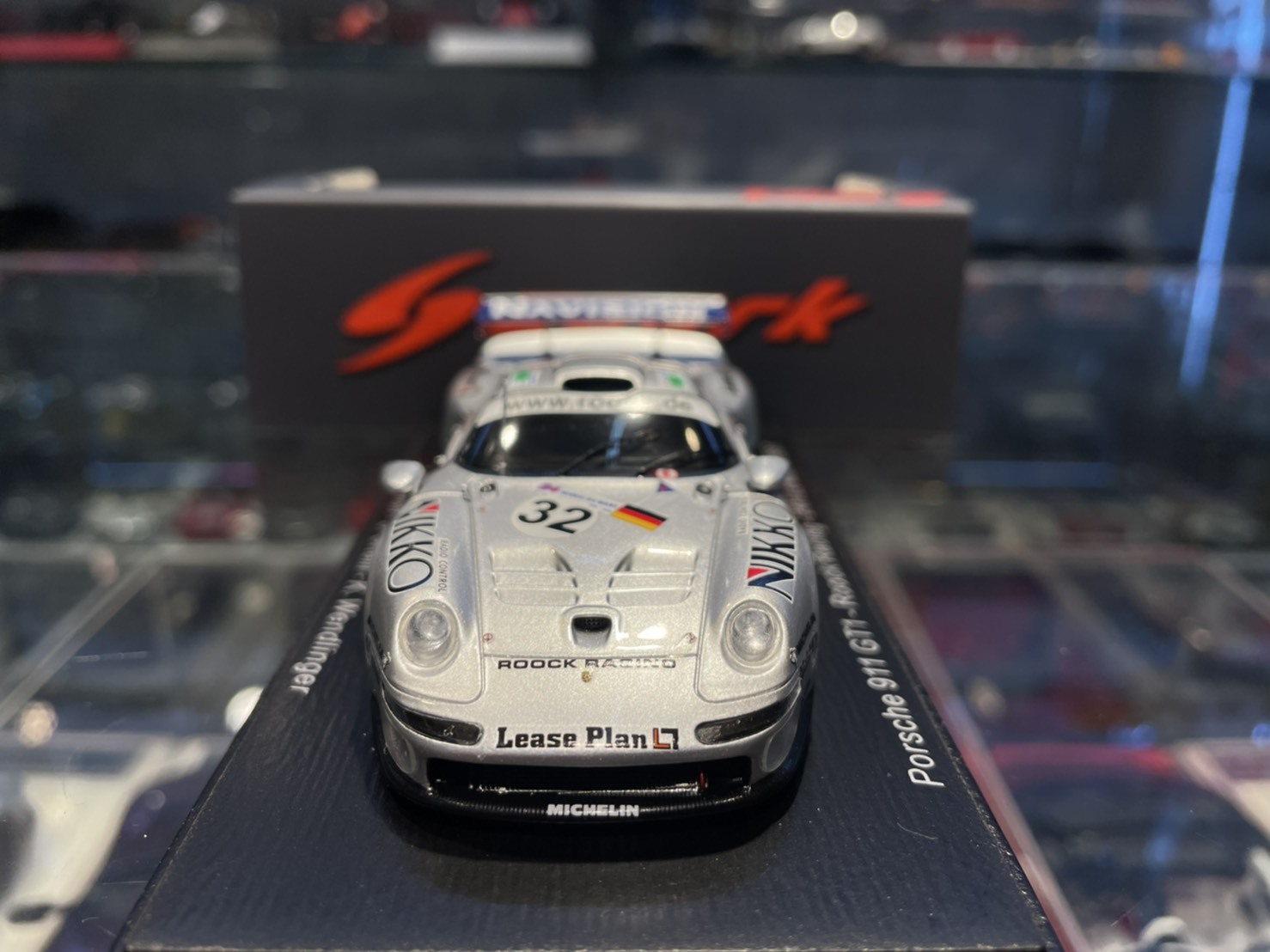 Porsche 911 GT1 Type 993 Nr 16 24h Le Mans 1997 Team Roock Racing 1/43