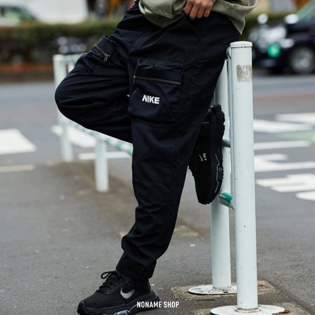 NIKE NSW CITY MADE WVN PANT 大口袋 工裝褲 工裝 日系 街頭 長褲 黑
