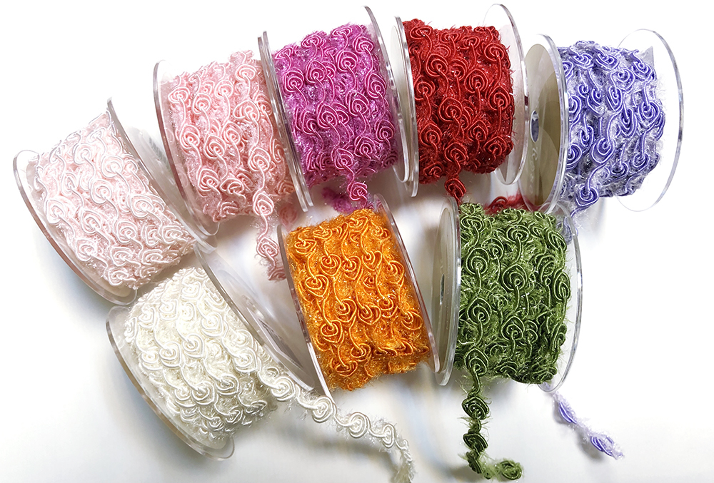 珠光同心圈/花式針織帶/Outlet