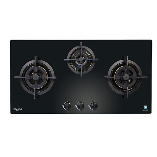 Whirlpool 惠而浦 AWK335B 5000W 86厘米 嵌入式三頭煤氣爐