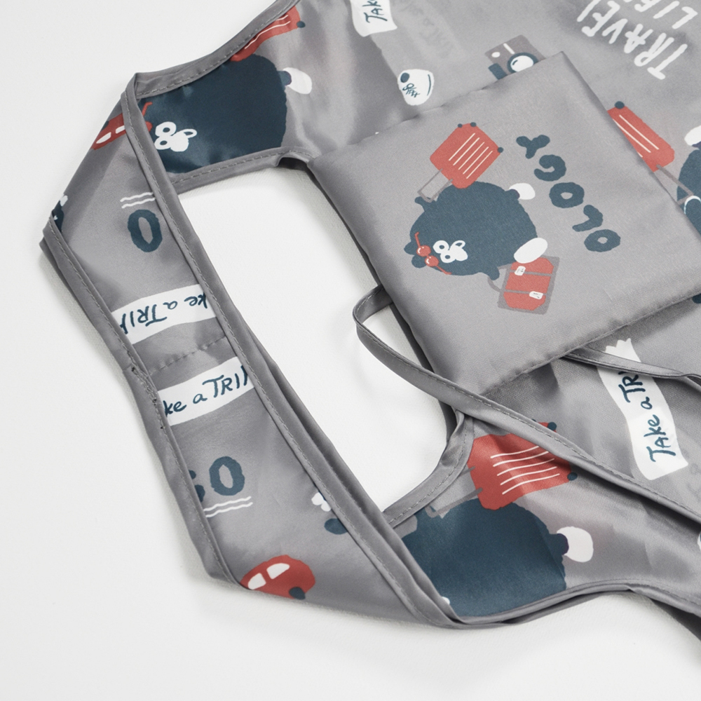 奧樂雞旅行趣收納購物袋