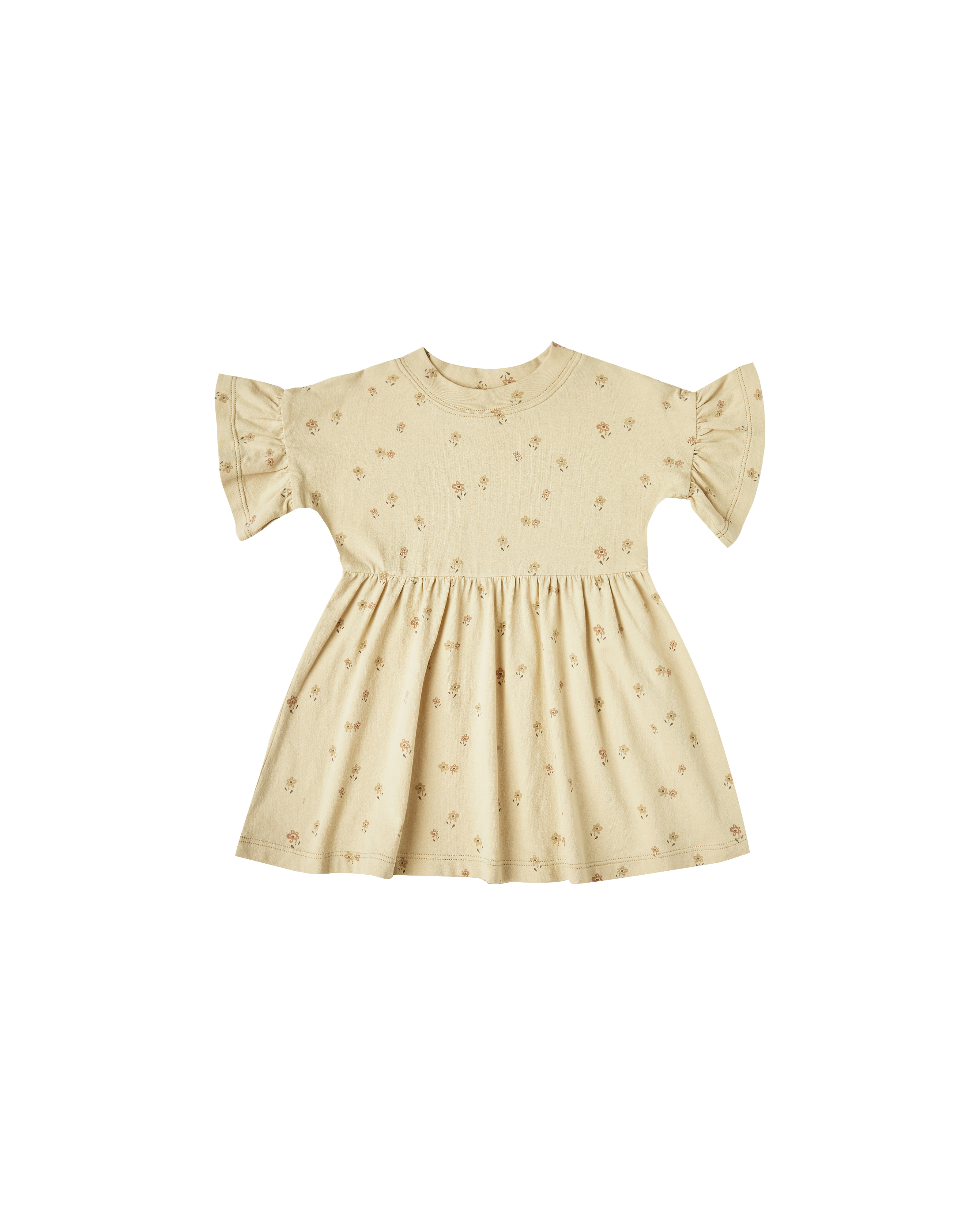 RYLEE AND CRU -  Jersey Baby Doll Dress（Little Flower）