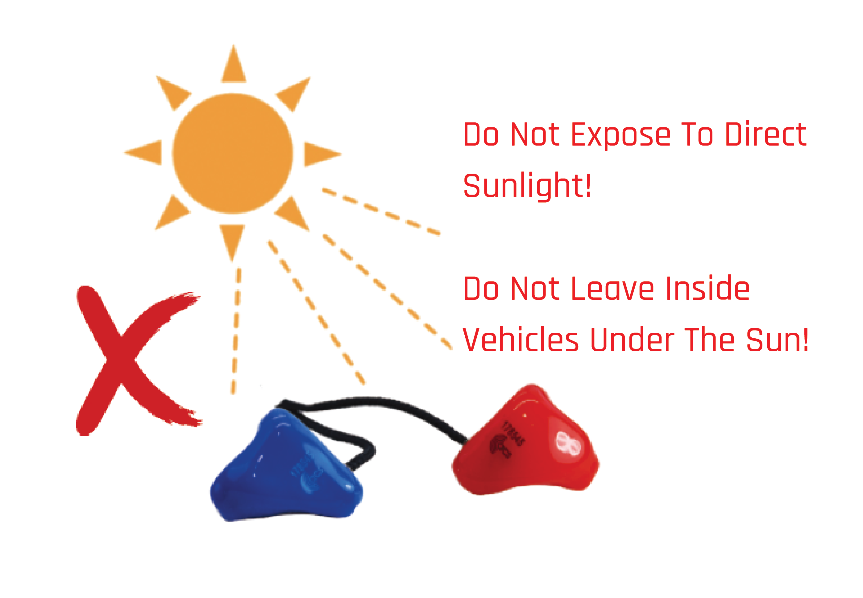 No direct sunlight
