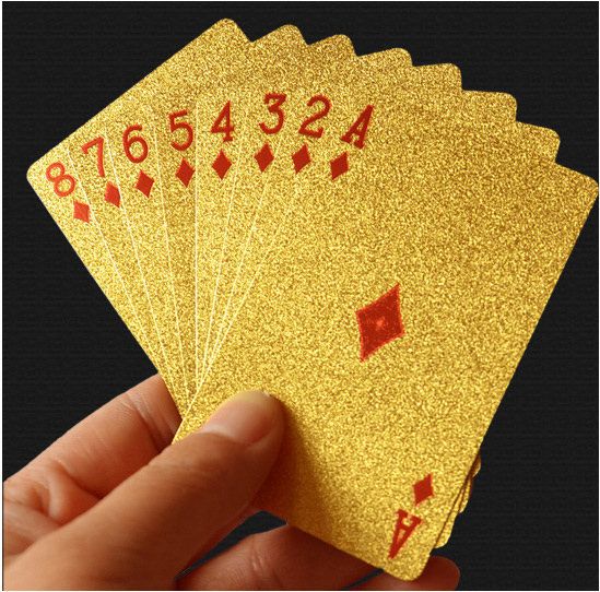 新年遊戲【賭神風範-閃金色撲克牌】過年賀年必玩