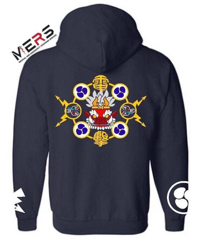 雷神反光拉鏈衛衣