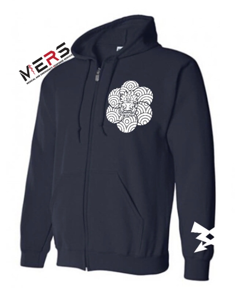 雷神反光拉鏈衛衣