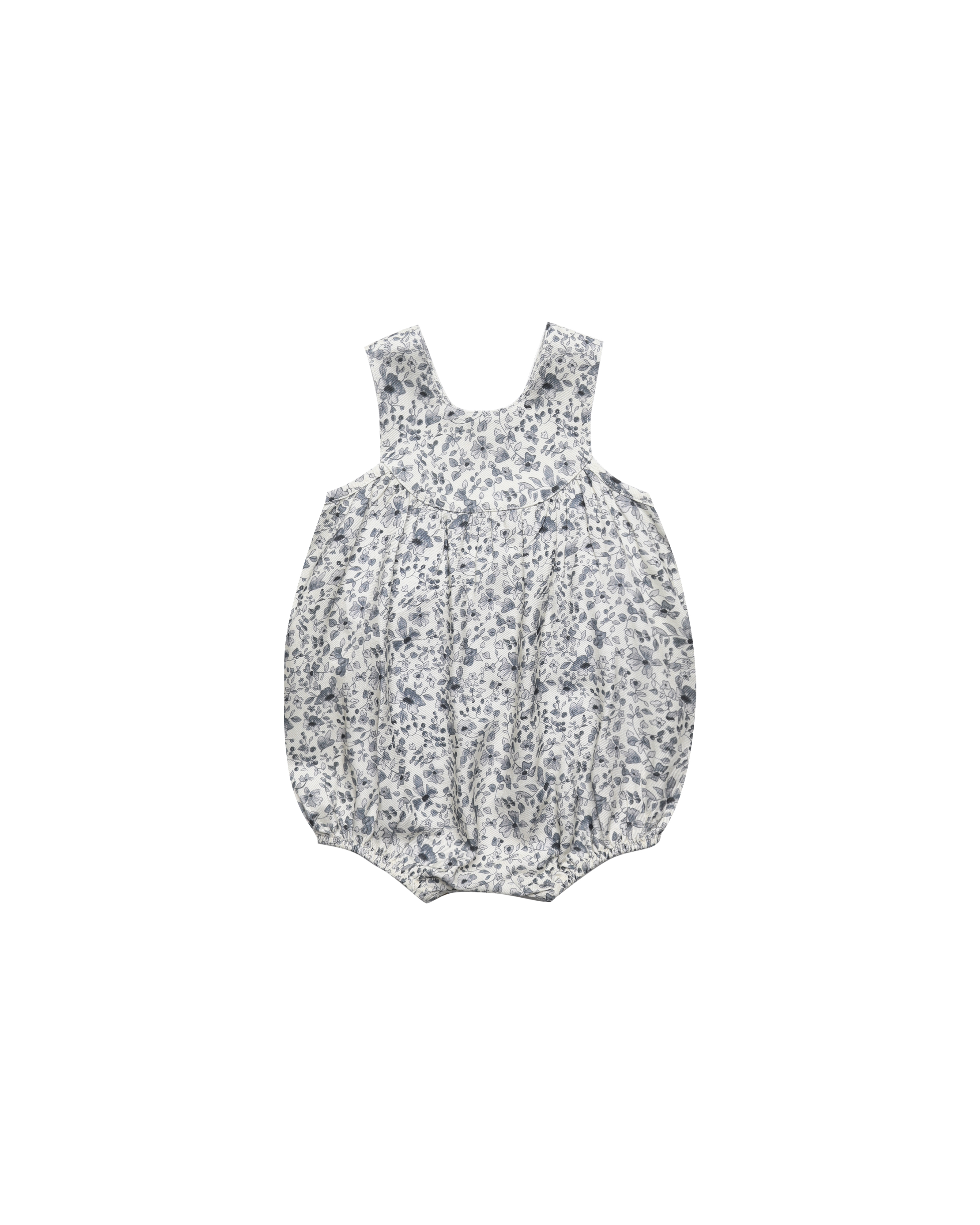 RYLEE AND CRU -  June Romper（Blue Floral）