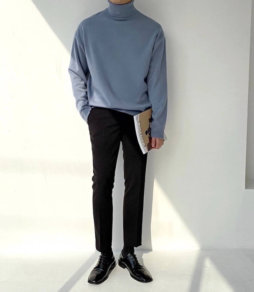 你想要的領子都有 韓國多色針織毛衣