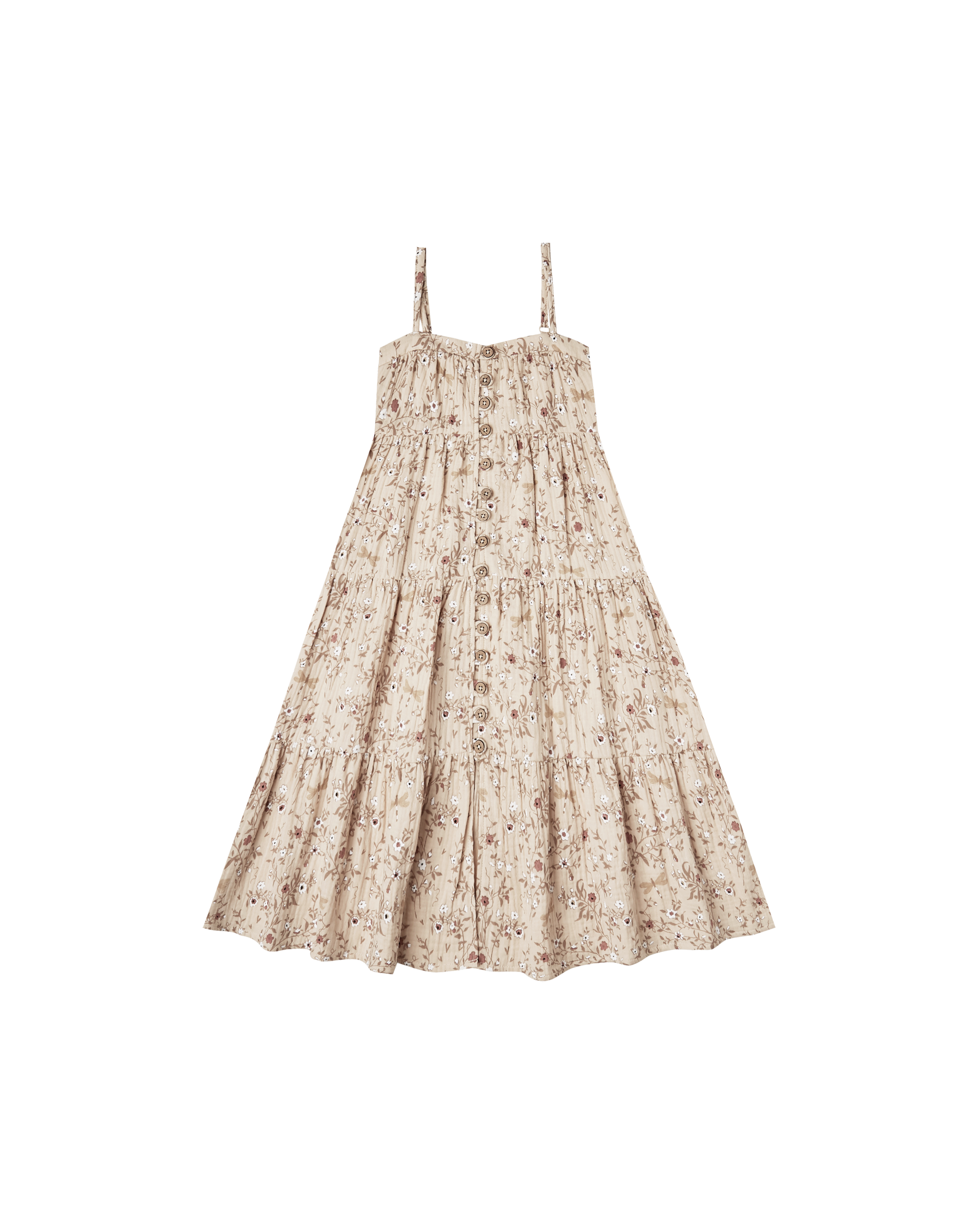 RYLEE AND CRU -  Tiered Maxi Dress（Dragonfly）