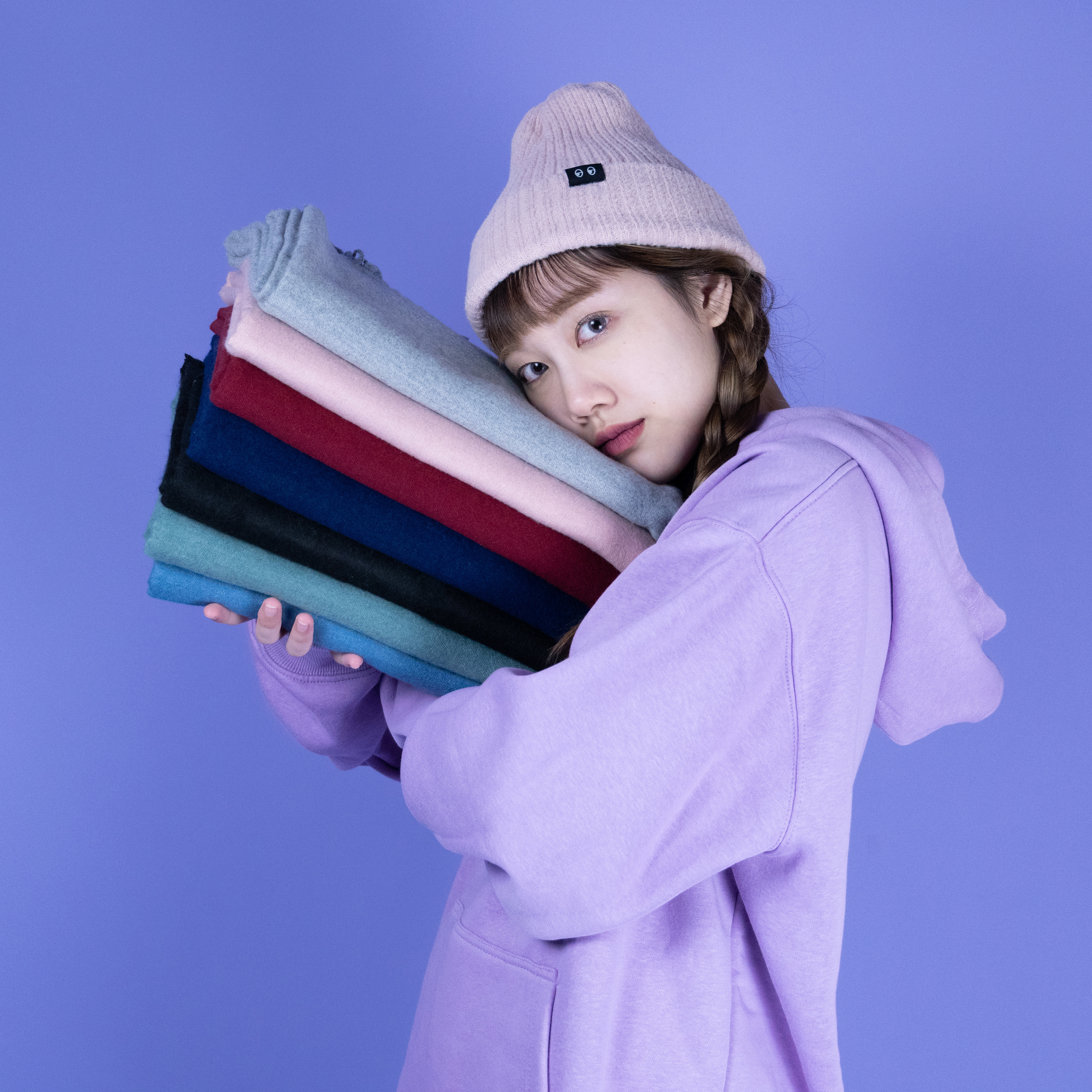 KOKO EYES 冬季限定禮盒 - 雙面圍巾