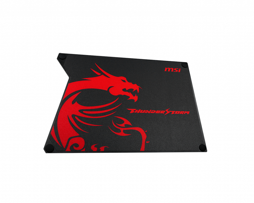 米特3C數位–MSI 微星 Thunderstorm Aluminum GAMING Mouse Pad 電競滑鼠墊