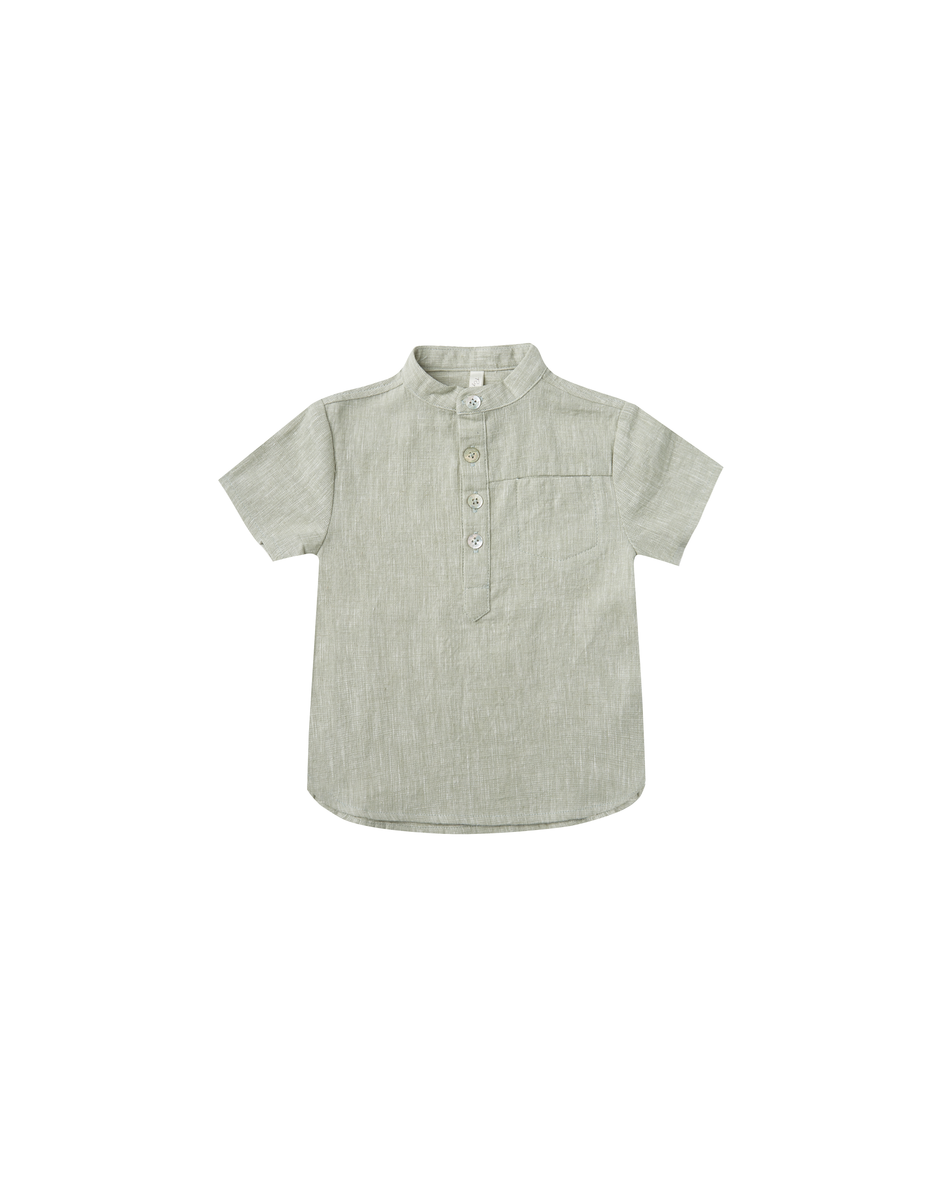 RYLEE AND CRU -  Short Sleeve Mason Shirt（Sage）