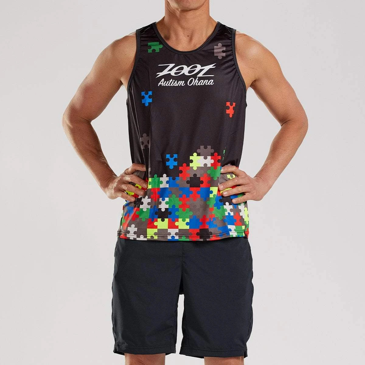 Zoot AUTISM OHANA Run Singlet Men