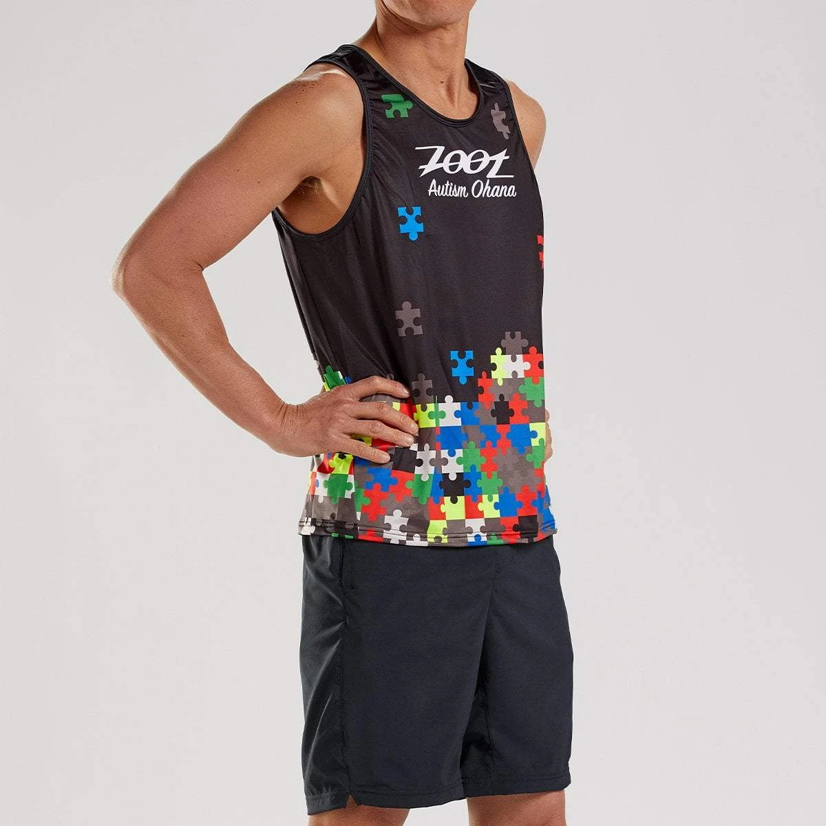 Zoot AUTISM OHANA Run Singlet Men