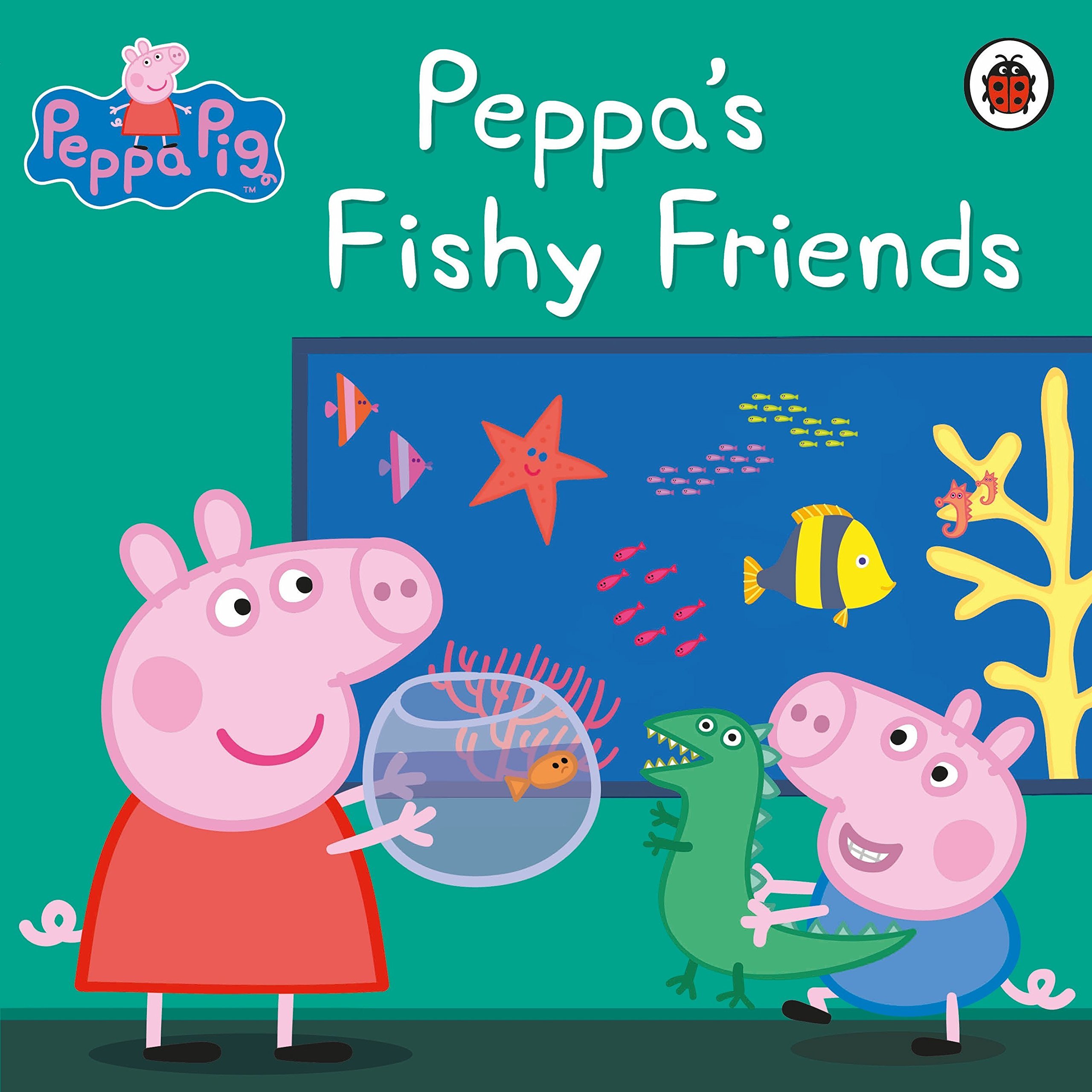 Peppa Pig：Peppa's Fishy Friends 佩佩豬的小魚朋友平裝繪本