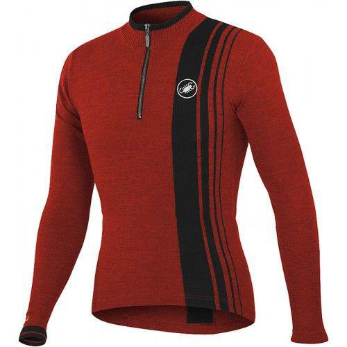 Castelli Costan Wool Red Jersey Men