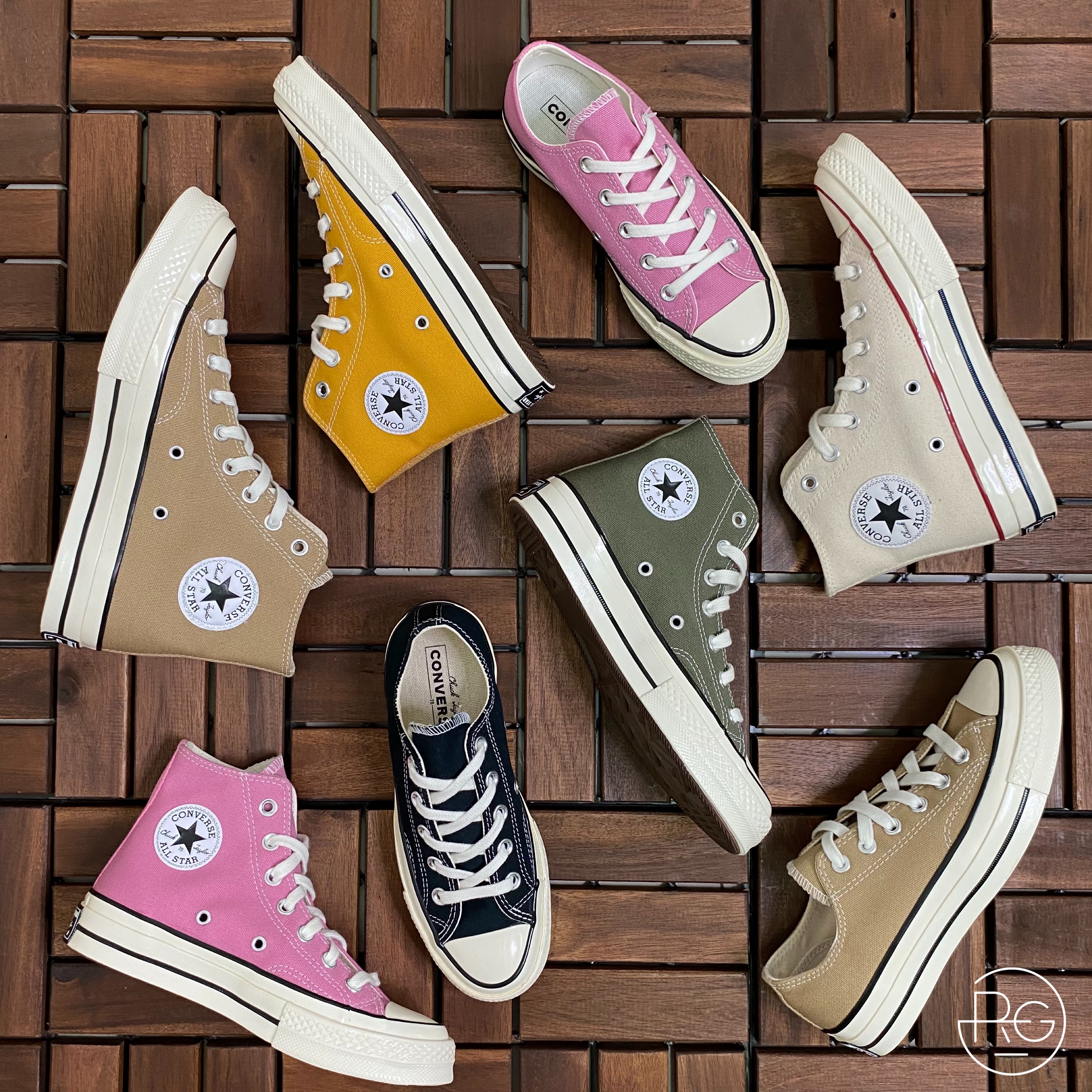 Converse 1970 / 粉色低筒 高筒 /