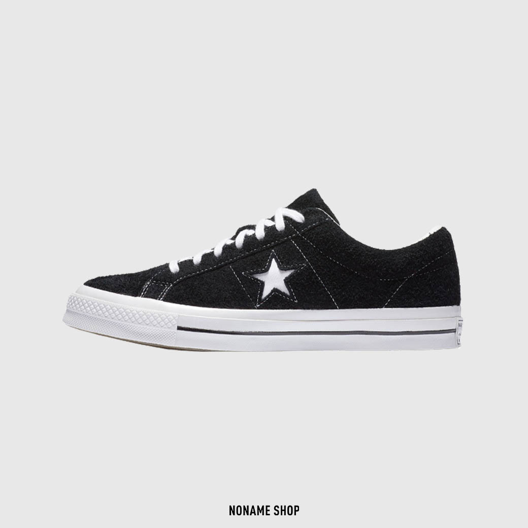 メンズ29.5 CONVERSE ONE STAR OX Black/White 黒白靴/シューズ