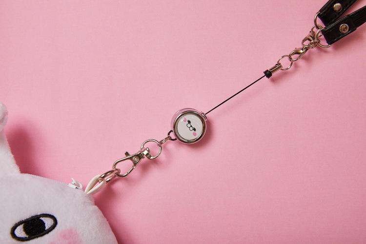 YOSISTAMP兔兔100％絨毛票卡零錢包