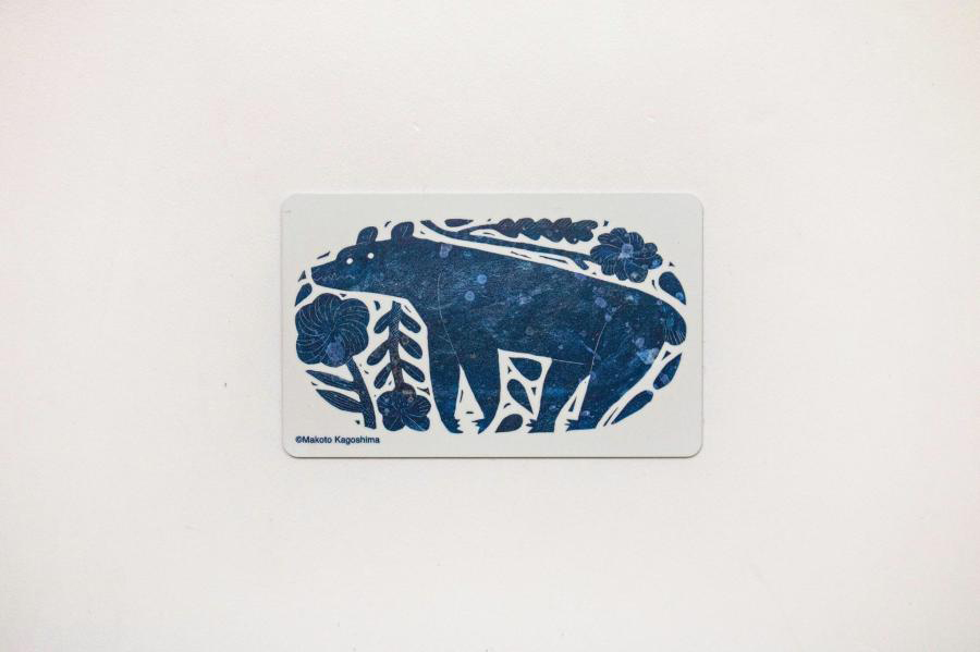 +t企劃x鹿兒島睦一卡通/熊