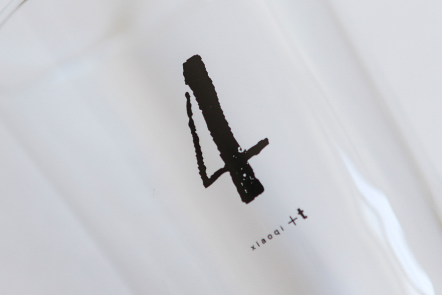 +t企劃-數字杯-4   黑 玻璃杯