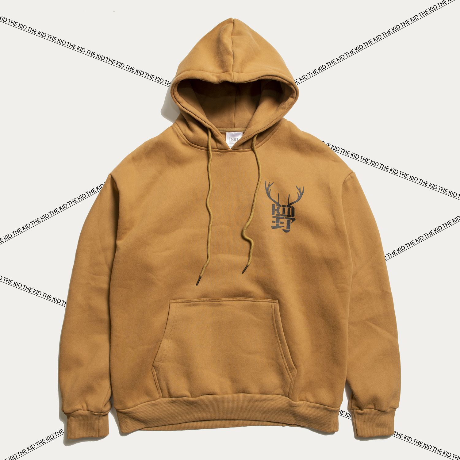 KID ® 野山鹿營連帽T 卡其