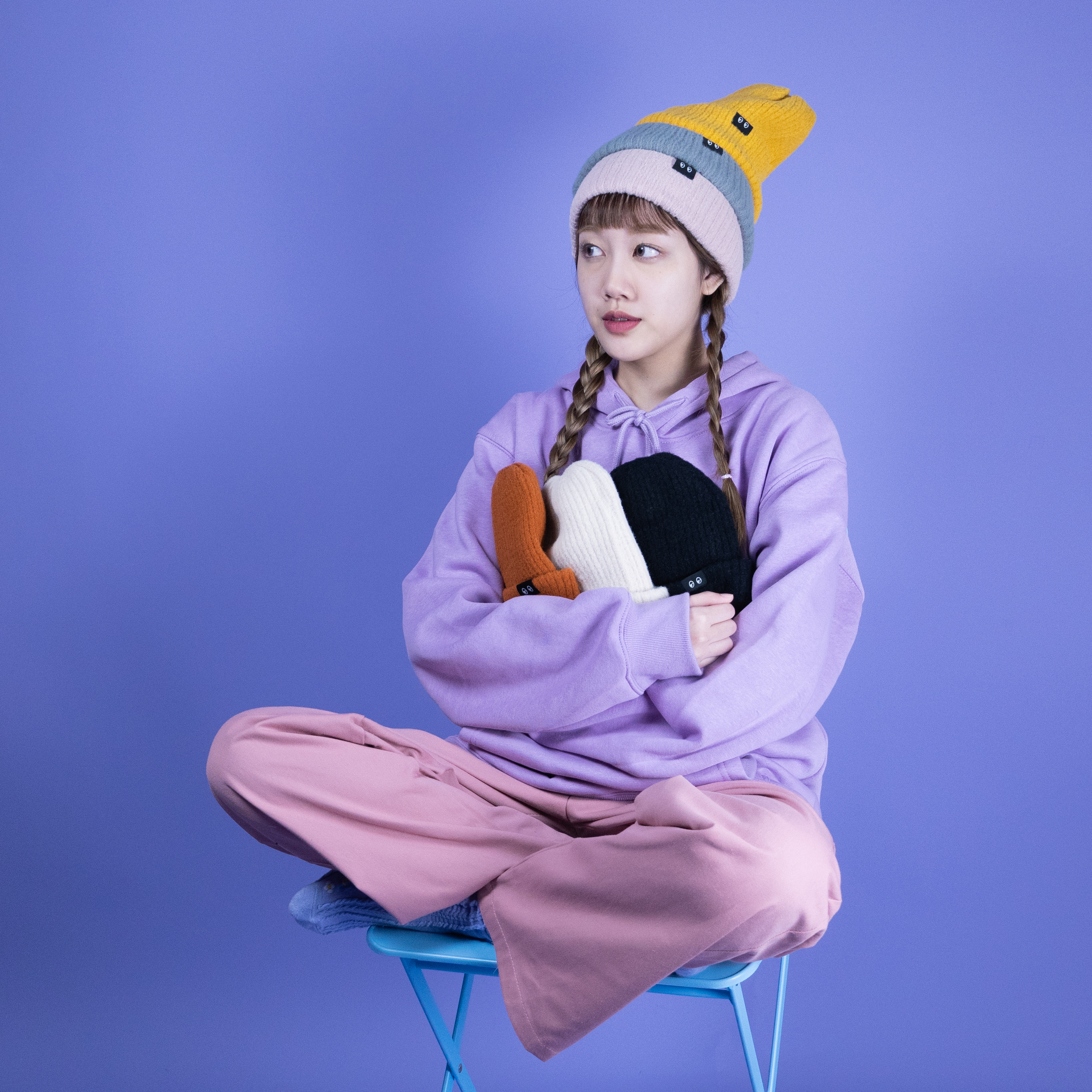 KOKO EYES 冬季限定禮盒 - 中版毛帽