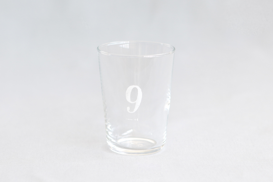 +t企劃-數字杯-9/白 玻璃杯