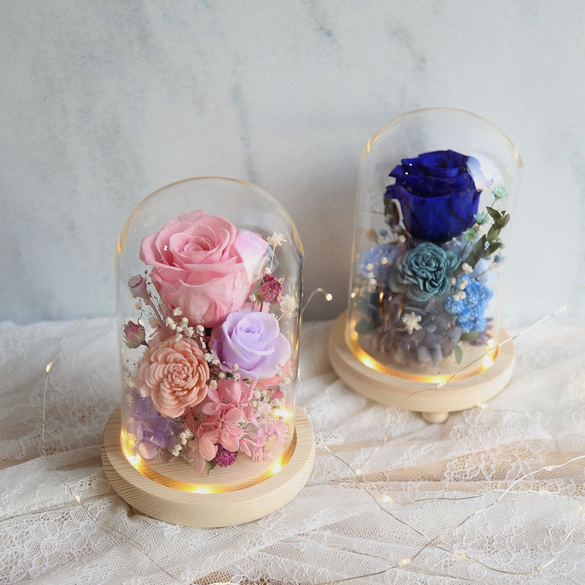 S13｜永生玫瑰罩盅