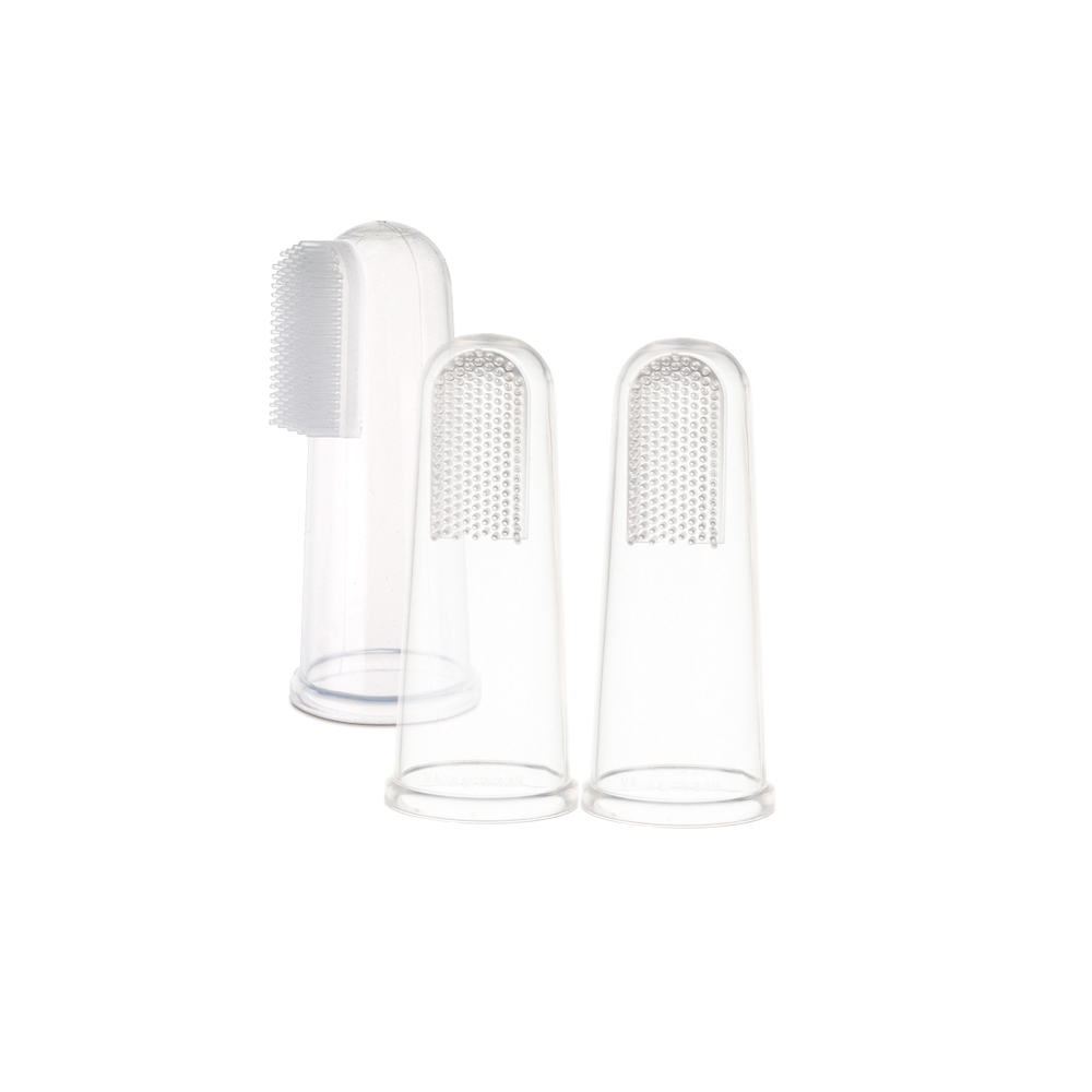 【FARLIN】嬰兒乳牙舌苔清潔指套刷-3入組(矽膠)(0M+)