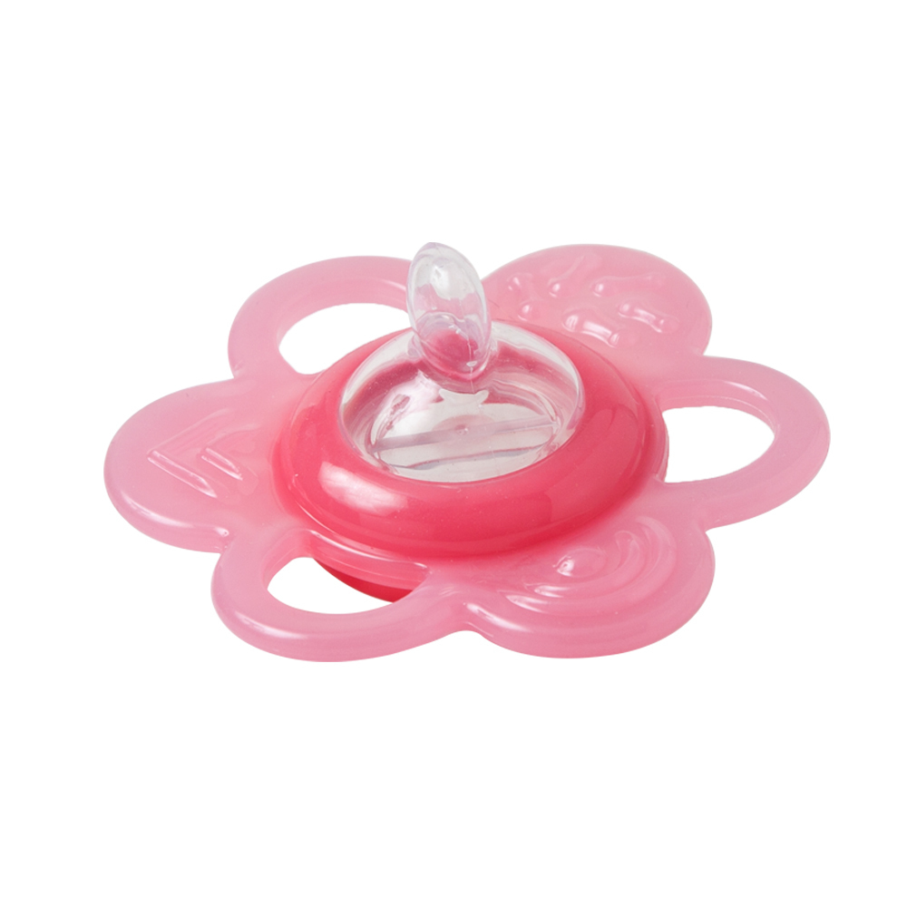 【FARLIN】小花一階段換水咬牙固齒器(粉)