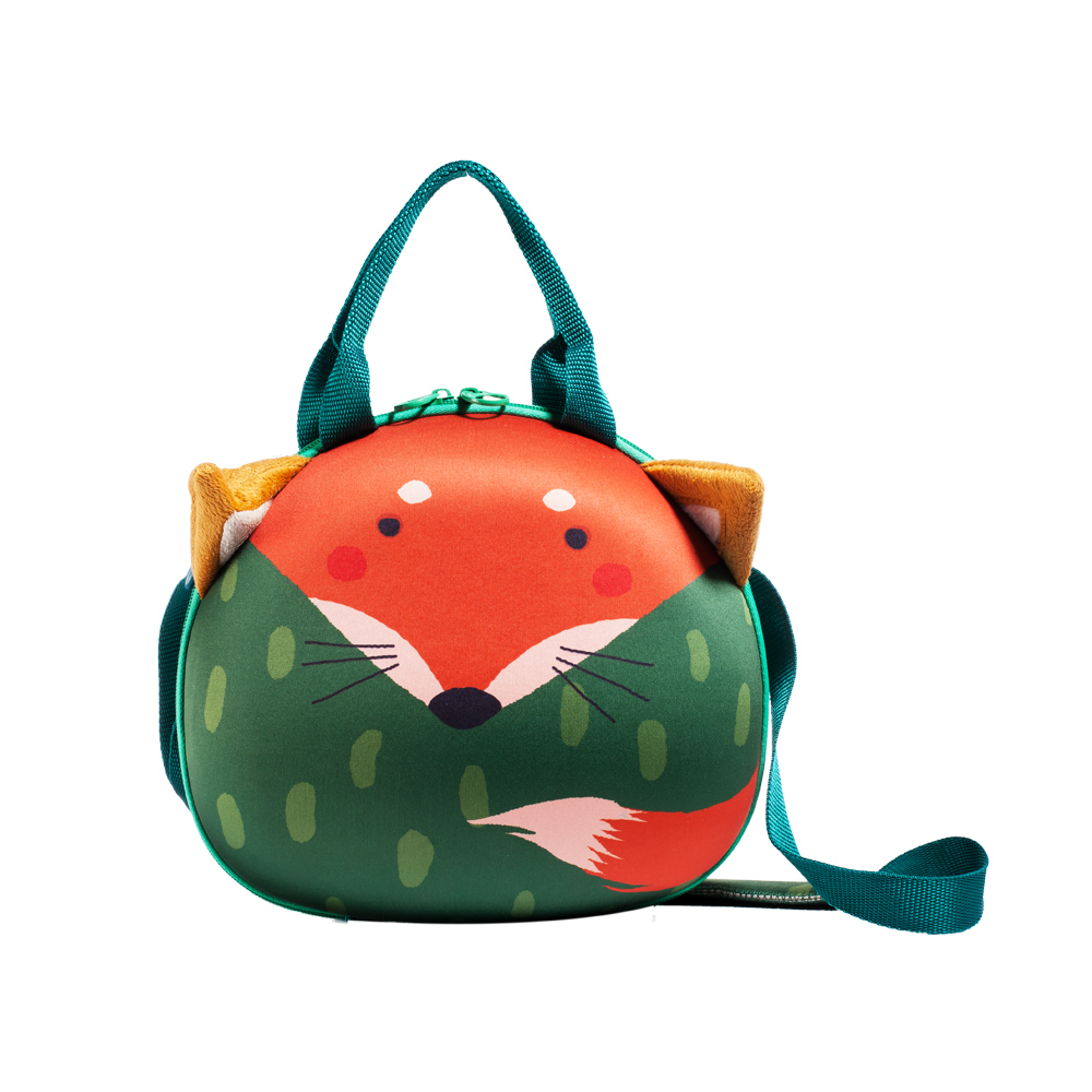 【FARLIN】Sina&Mina 兒童單肩背斜背側背包(小酪狸)