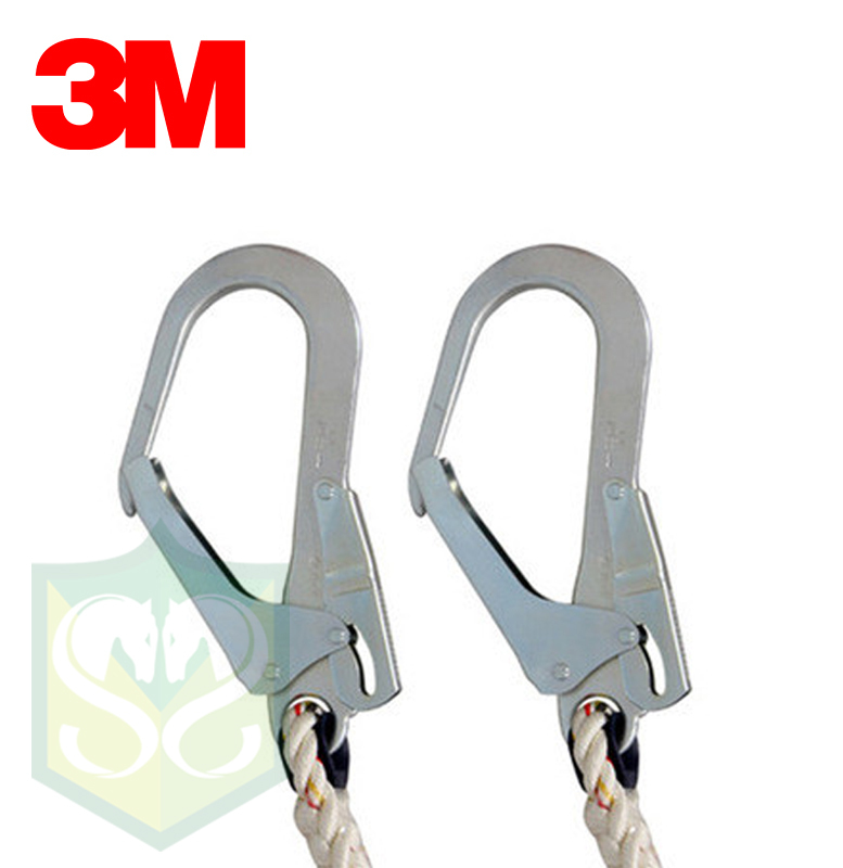 3M™ 1390235 Protecta-First Twin Absorbing Lanyard with 2 Large Hook