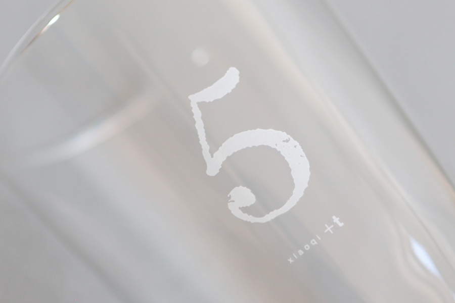 +t企劃-數字杯-5/白 玻璃杯