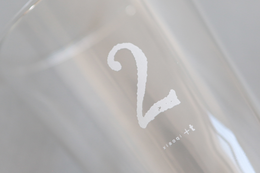 +t企劃-數字杯-2/白 玻璃杯