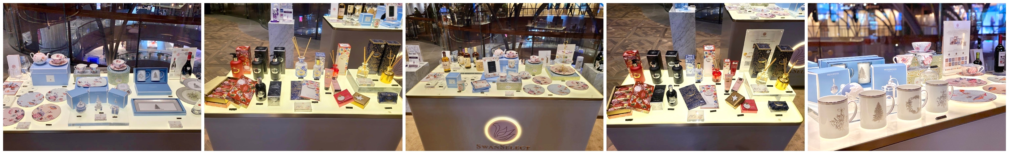 SwanSelect K11 Musea PopUp Store, castelbel, aqua Pro+Tech, wedgwood, chichi, tea accessories, lifestyle