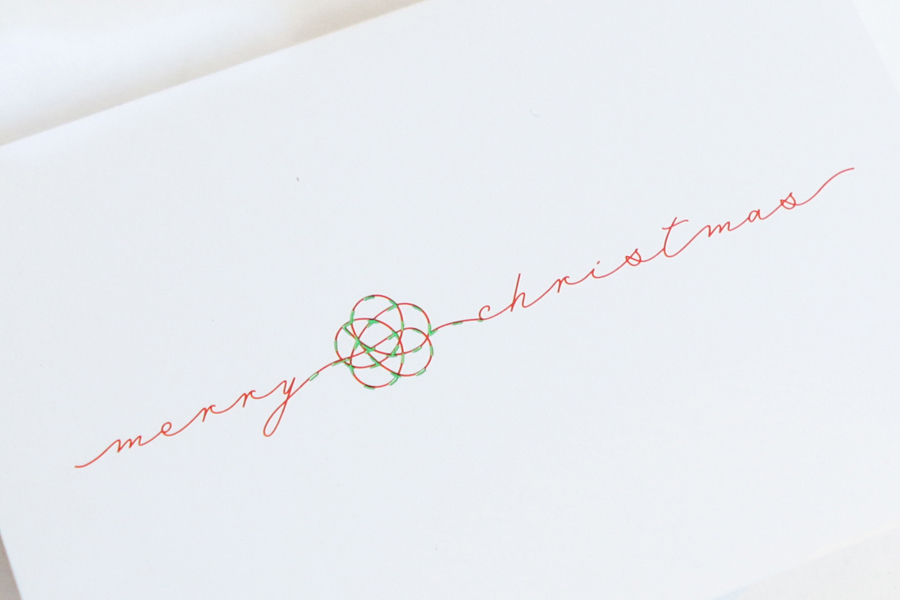 +t企劃-聖誕卡-文字(附印刷款信封)