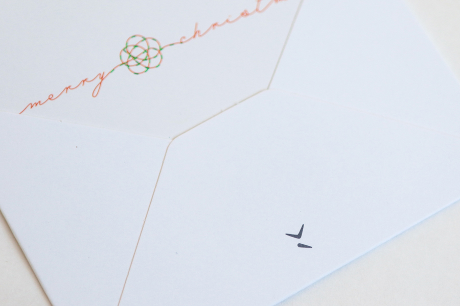 +t企劃-聖誕卡-文字(附印刷款信封)