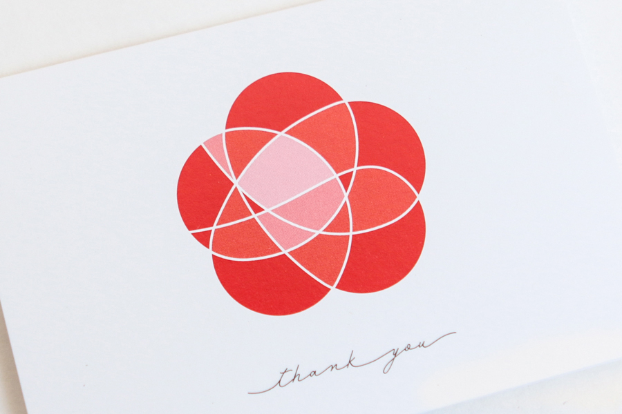 +t企劃-感謝卡-花(附打凸款信封)