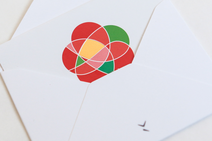 +t企劃-聖誕卡-花(附印刷款信封)