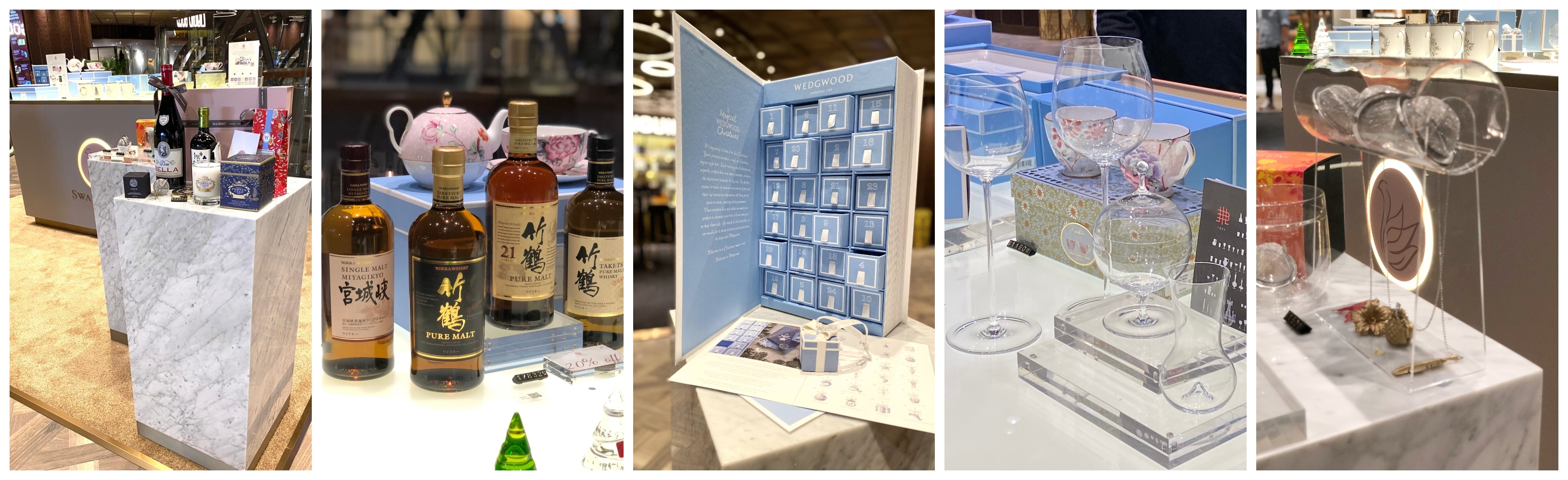 SwanSelect K11 Musea PopUp Store, castelbel, lobmeyr, wedgwood, chichi, tea accessories, lifestyle,nikka whisky