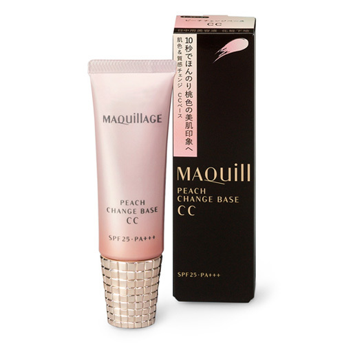 資生堂MAQuillAGE Peach Change Base CC｜日本代購｜香港｜3件包速遞